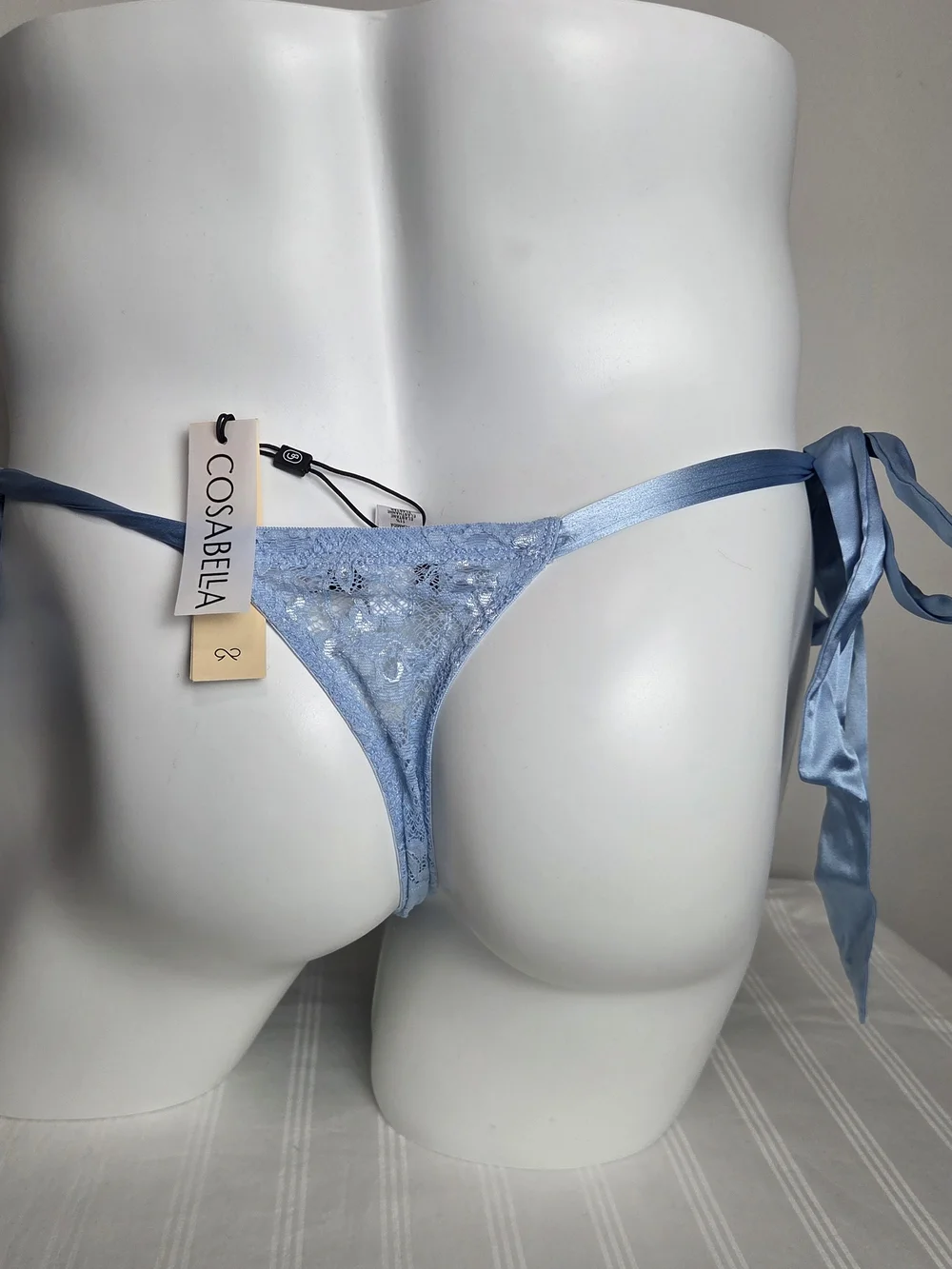 Cosabella Light Blue Tie-Side Brief
